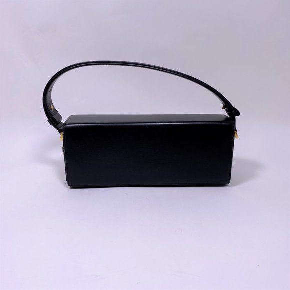 LANVIN Black 'Pencil Bag' in Calf - Picture 4 of 14